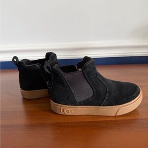 UGG Hamden II Kids Toddler Suede Black Shoes Size 11
